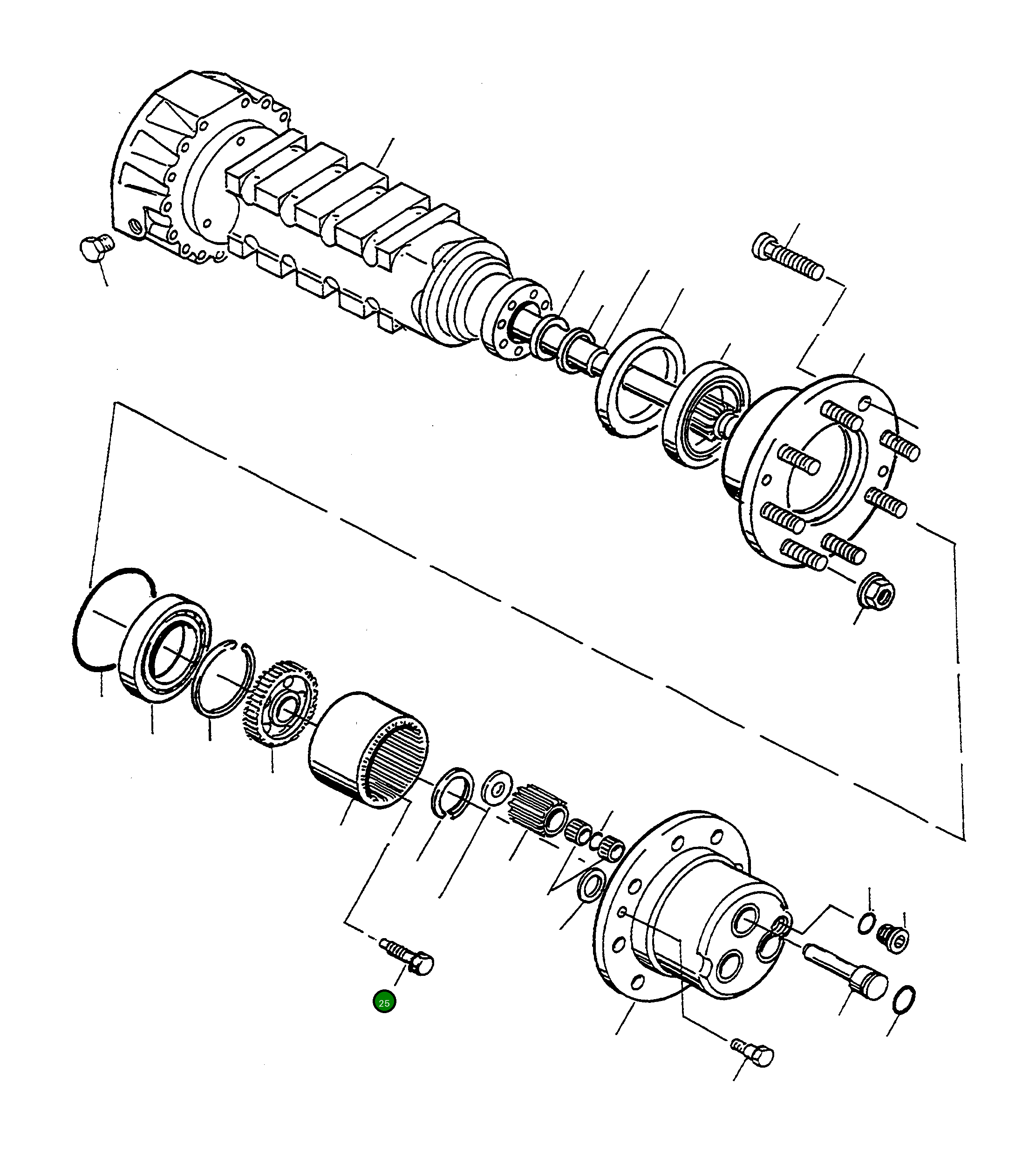 Винт 4916937M1 Komatsu