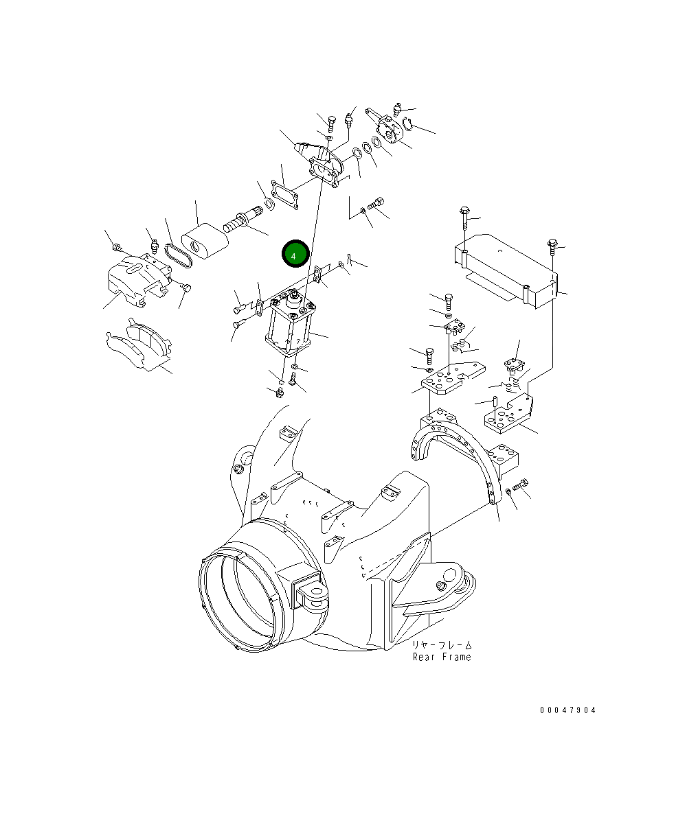 Винт 561-34-62140 Komatsu