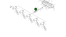 Втулка NY07084-10210 Komatsu