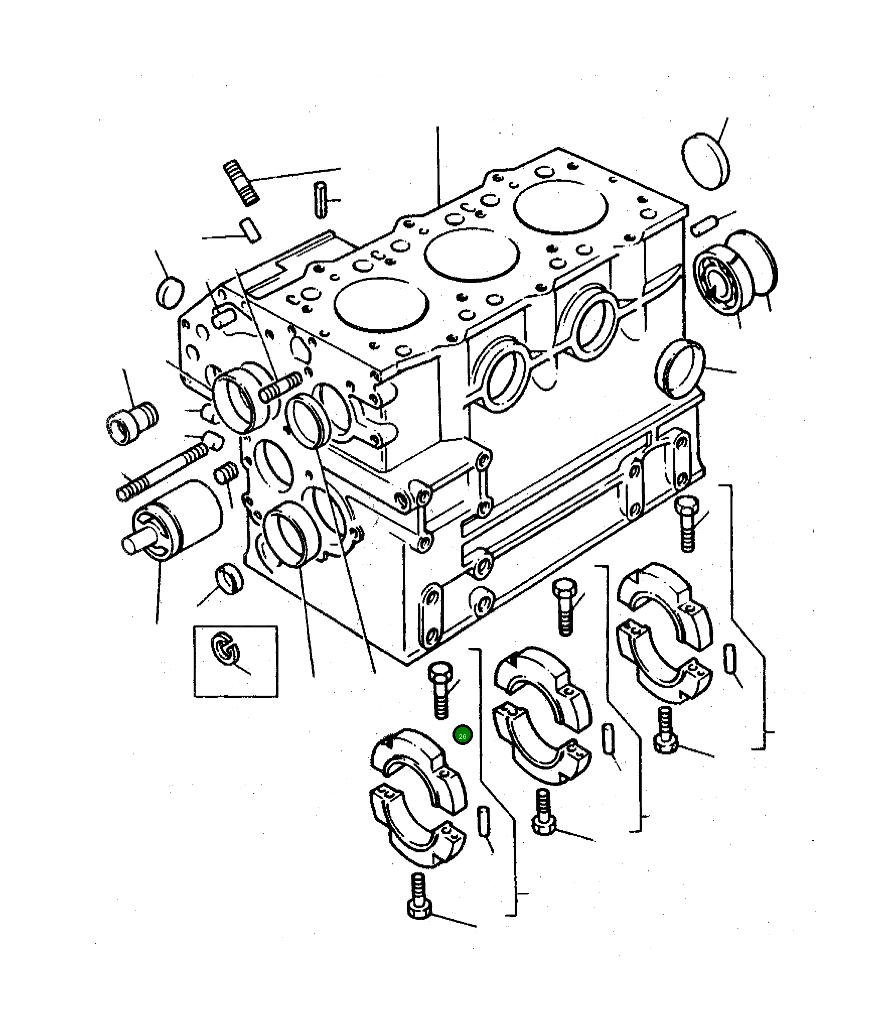 Винт PKP000049 Komatsu