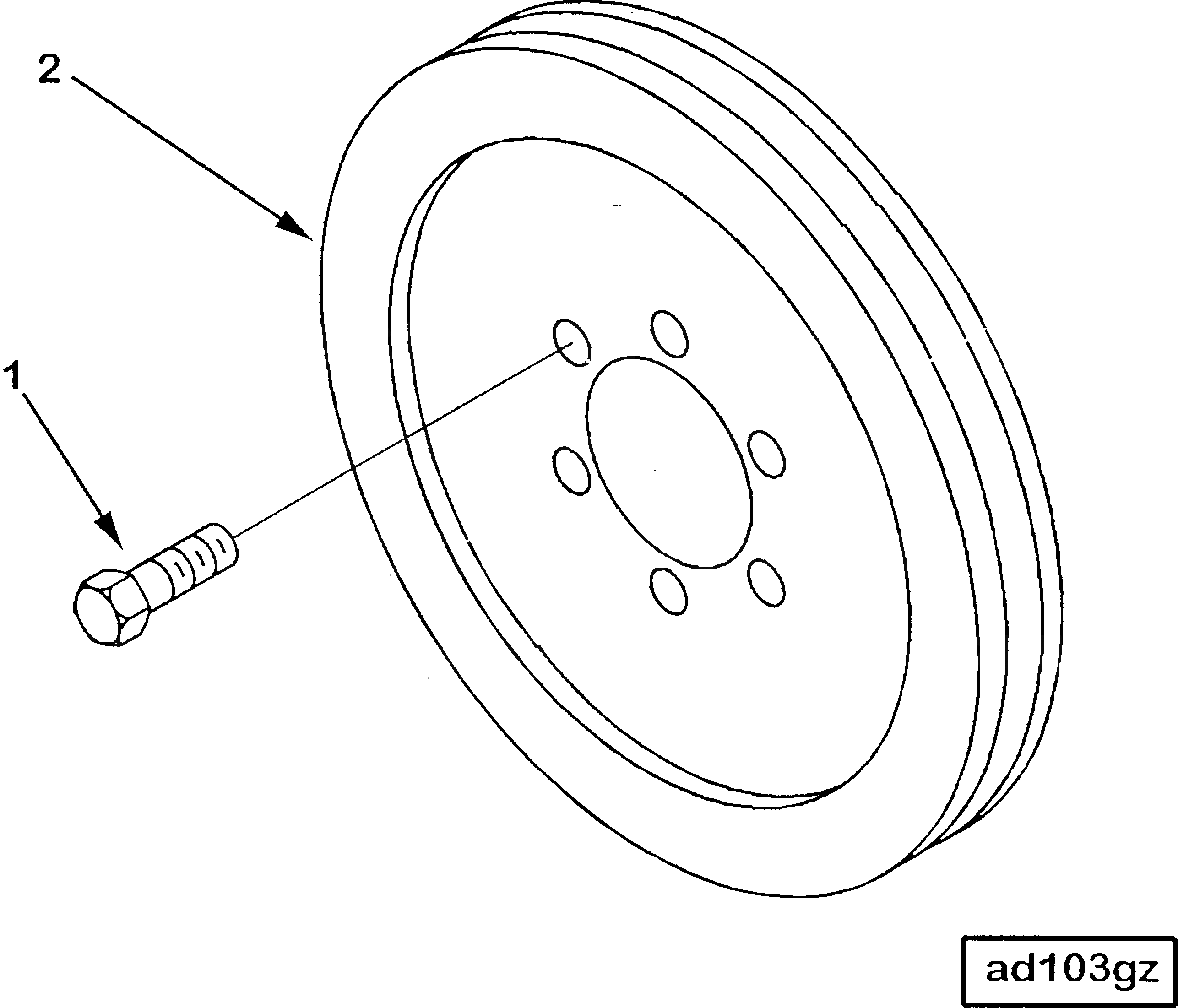 Винт CU175833 Komatsu