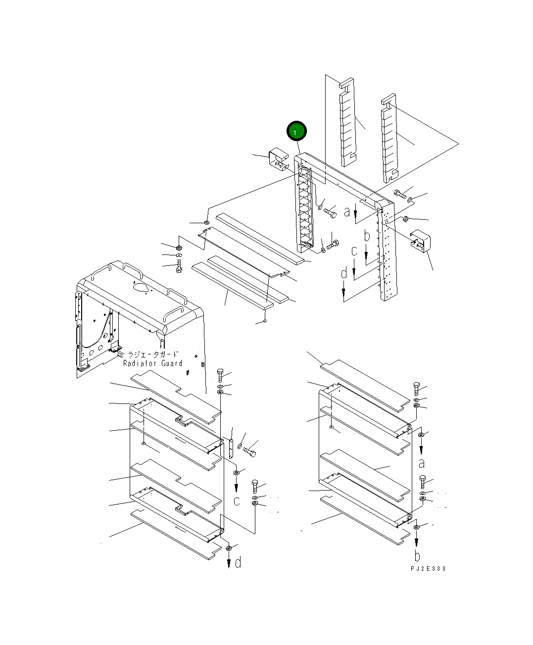 Воздуховод 426-Z84-2991 Komatsu