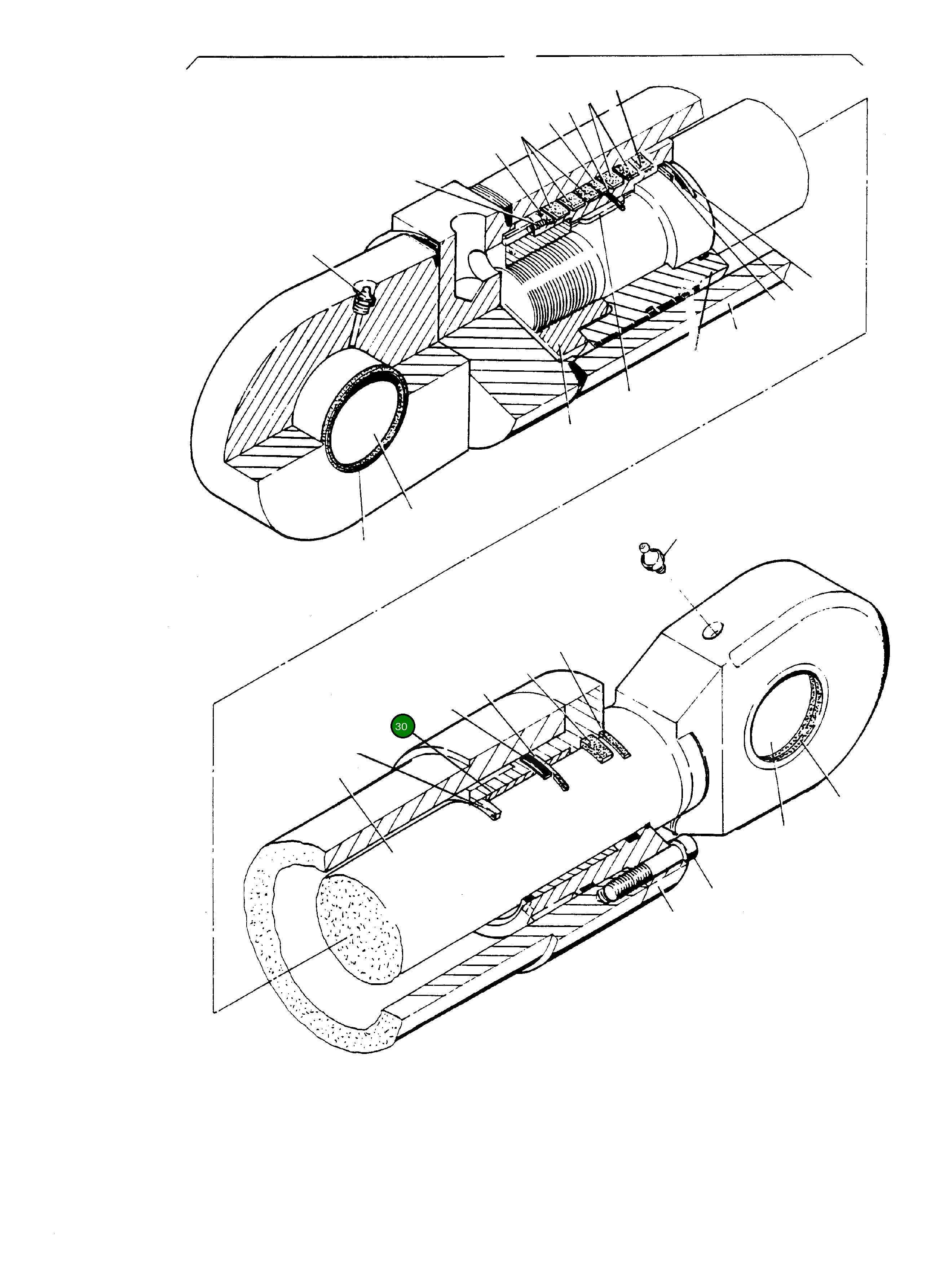 Втулка подшипника 508 794 40 Komatsu