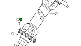 Гайка - 3/8" - 16NC WA0386 Komatsu