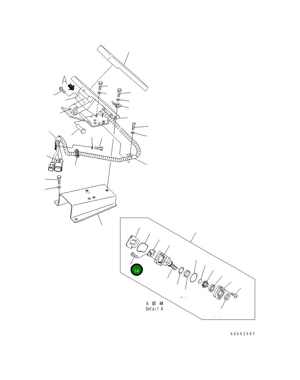 Винт 729-14-11210 Komatsu