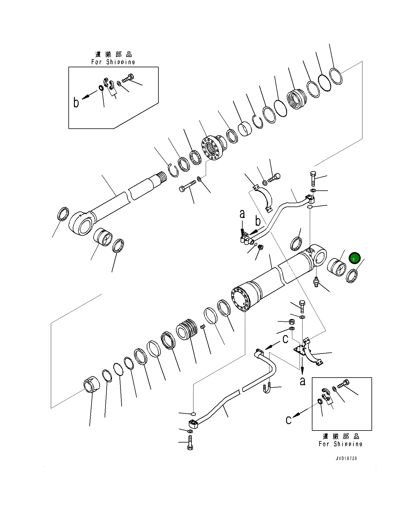 Втулка 707-76-11160 Komatsu