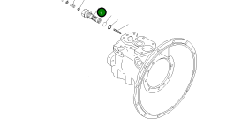 Втулка 708-1W-25523 Komatsu