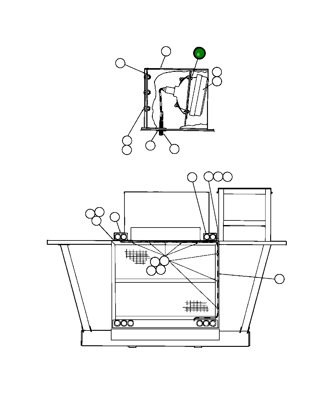 Винт WA4513 Komatsu
