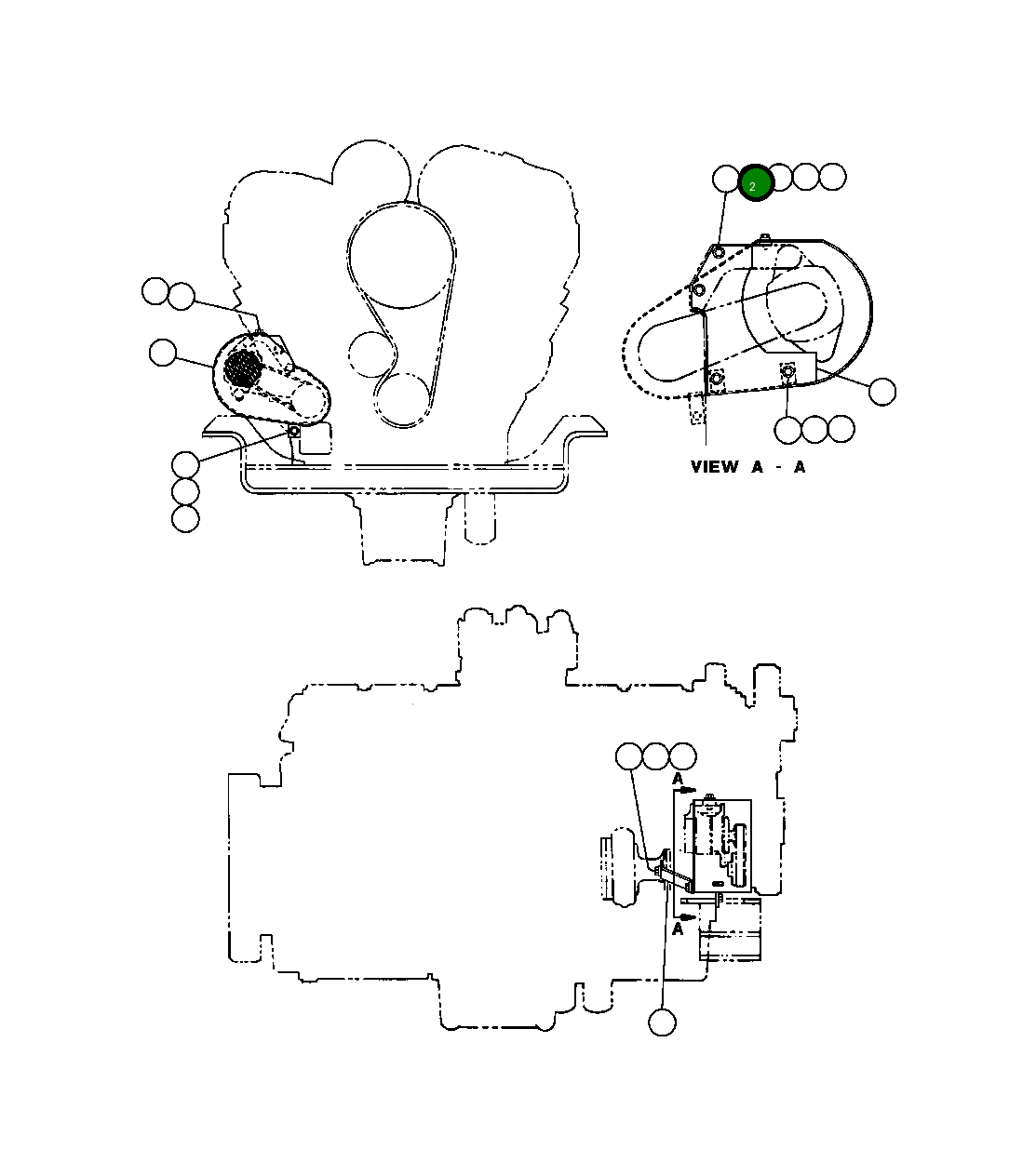 Гайка - 7/16" - 14NC VC5749 Komatsu