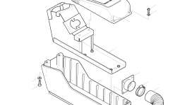 Винт M3X0.5X12 S3458351 Komatsu