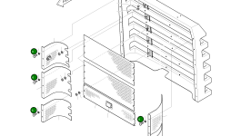 Винт M8X1.75X20 S3407113 Komatsu