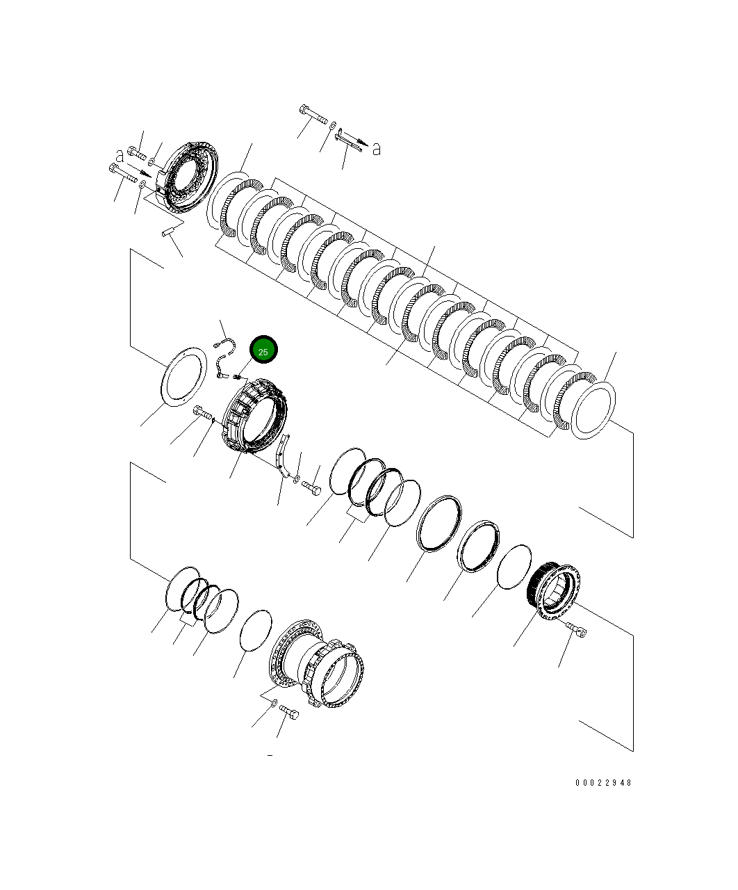 Втулка 561-88-66152 Komatsu