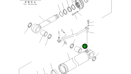 Втулка 707-76-90520 Komatsu