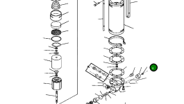 Винт BF3 572 Komatsu