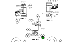 Гайка - 5/16" TD1684 Komatsu