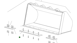 Внутренний отвал 416-71-H2290 Komatsu