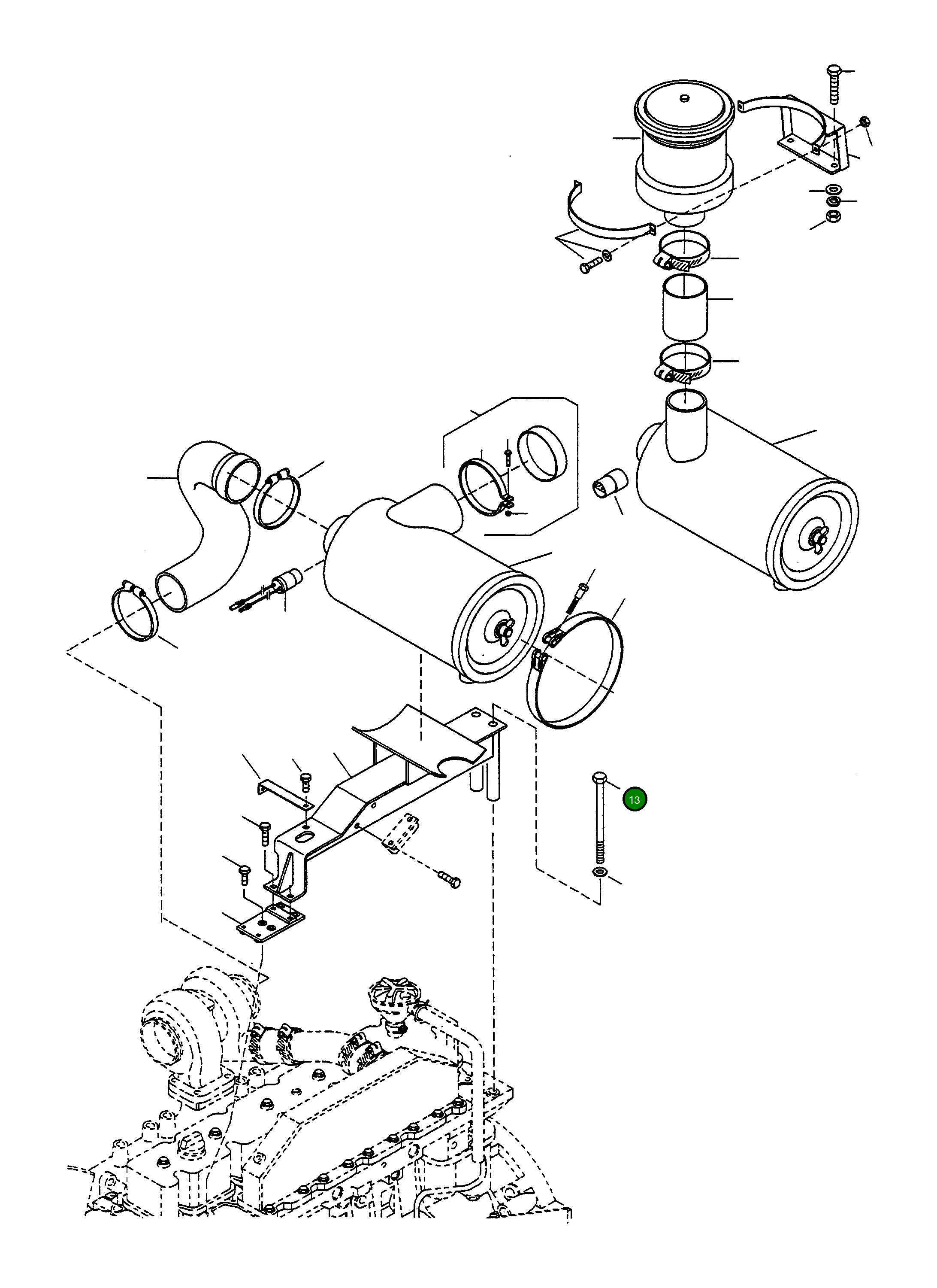 Винт 424-00-H0100 Komatsu