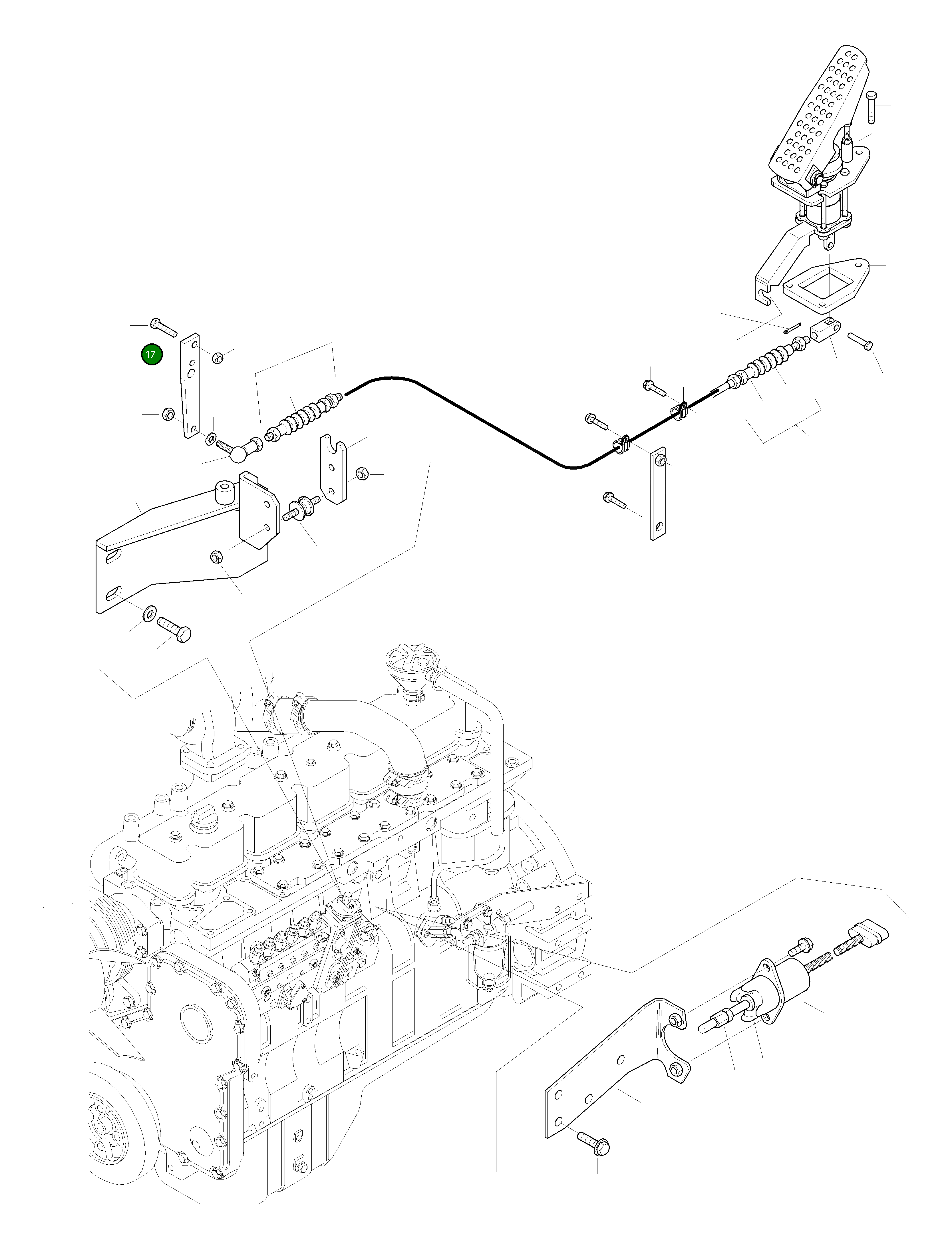 Винт CU3913638 Komatsu