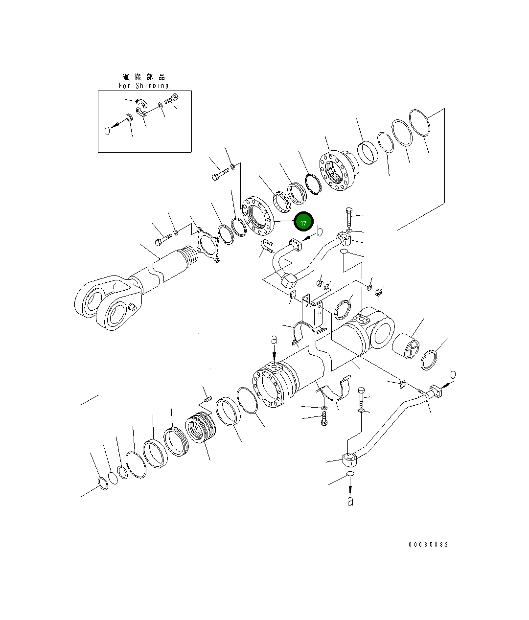 Втулка 707-88-37910 Komatsu