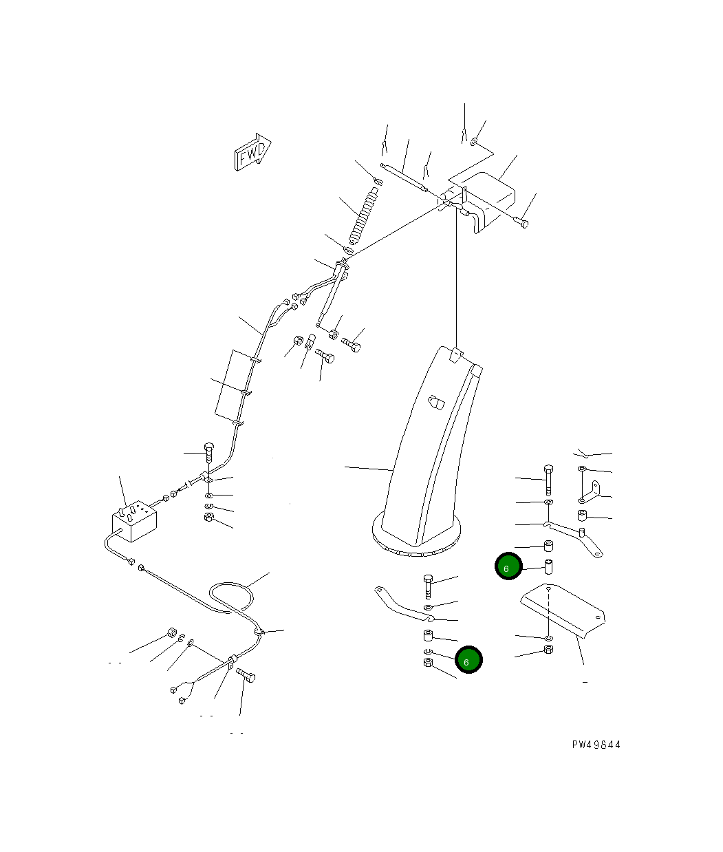 Втулка TA52612420 Komatsu