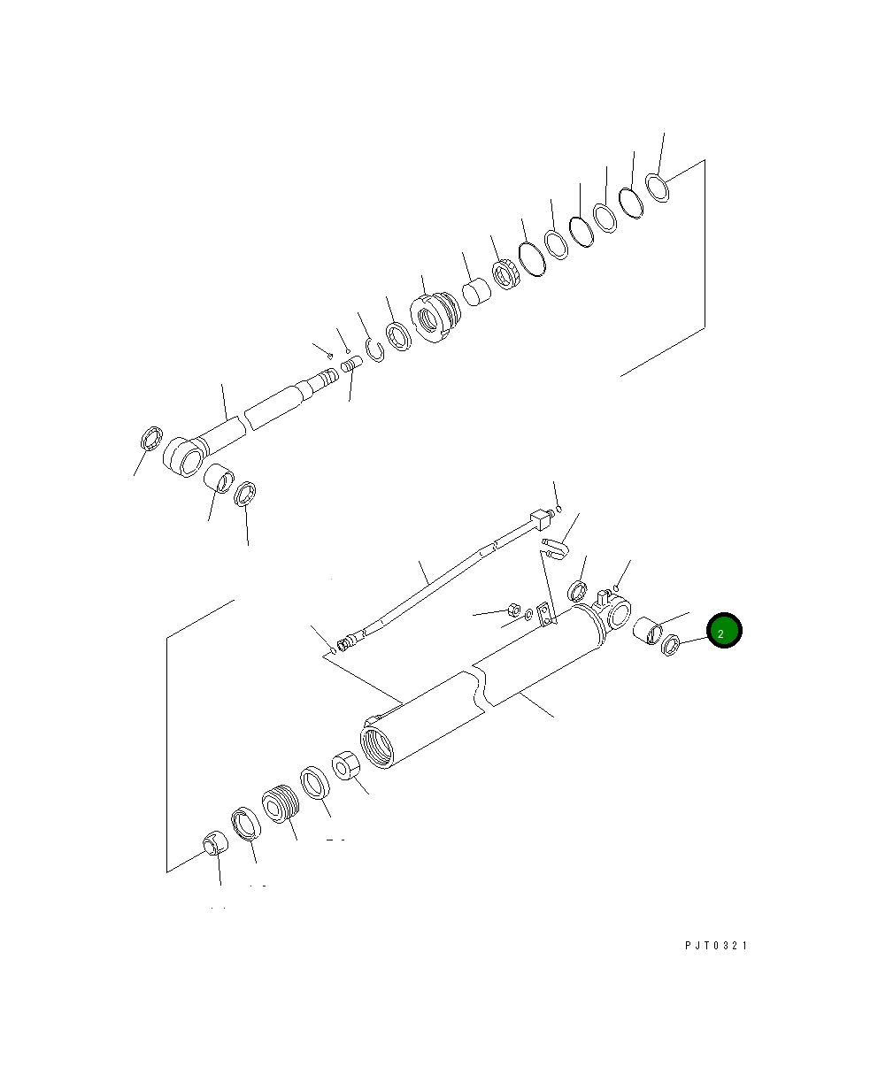 Втулка 707-76-55531 Komatsu