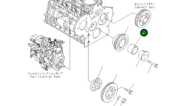 Втулка YM119802-25070 Komatsu