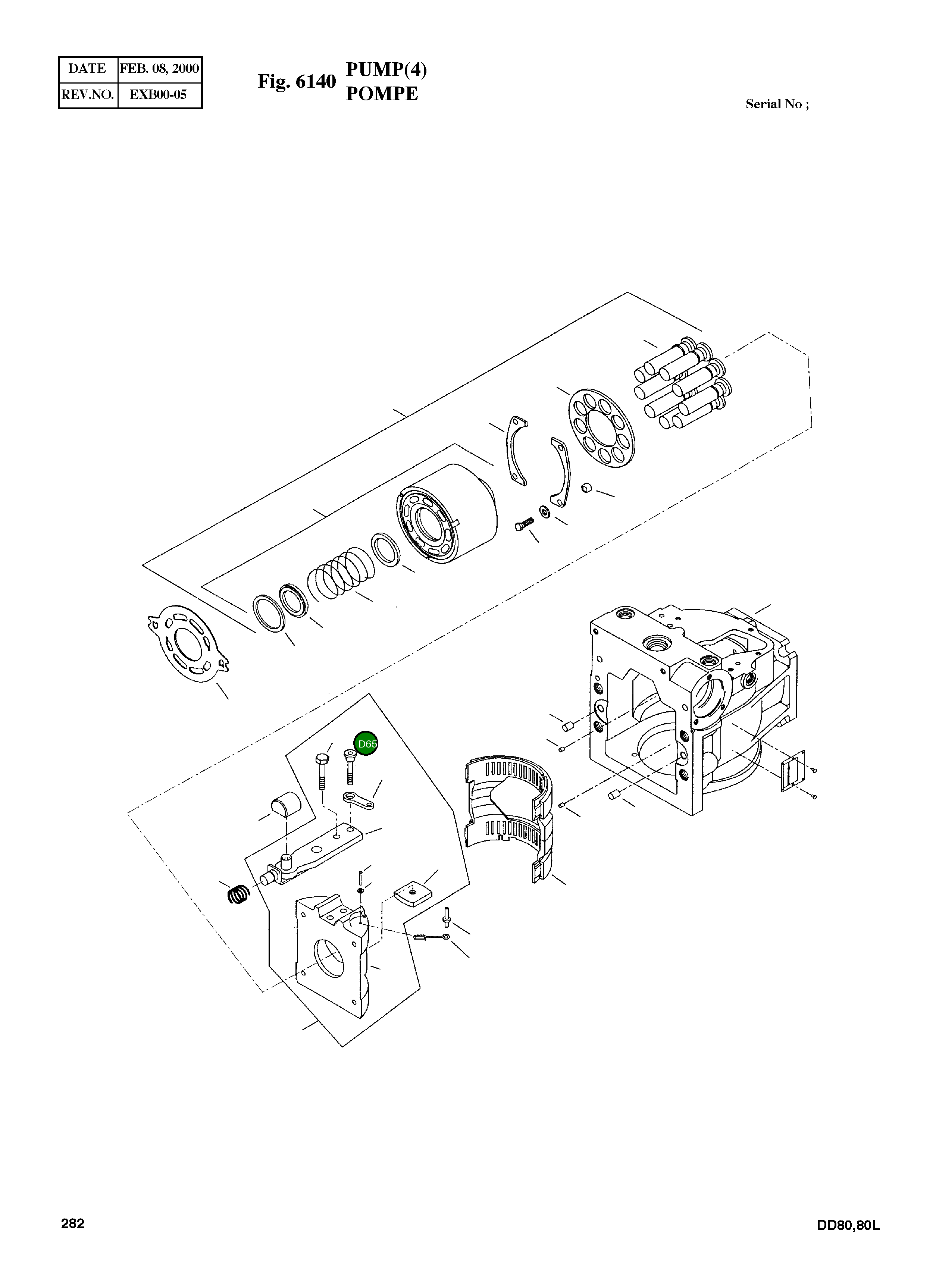 Винт 9007375-0044 Komatsu