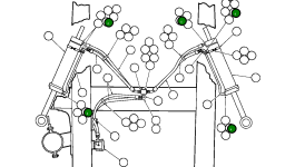 Винт с цилиндрической головкой - 3/8" - 16NC X 1 1/4" C1603 Komatsu
