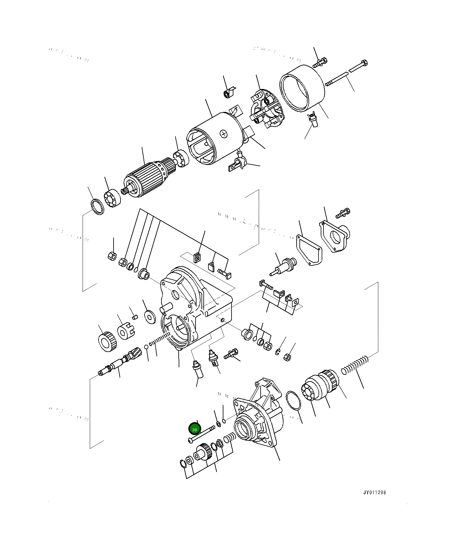 Винт ND9490064720 Komatsu