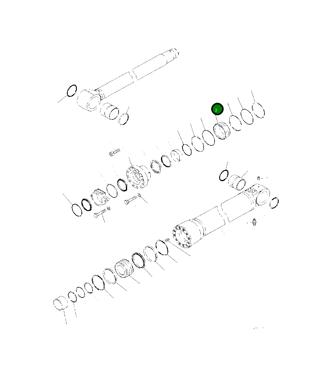 Втулка 707-71-35190 Komatsu