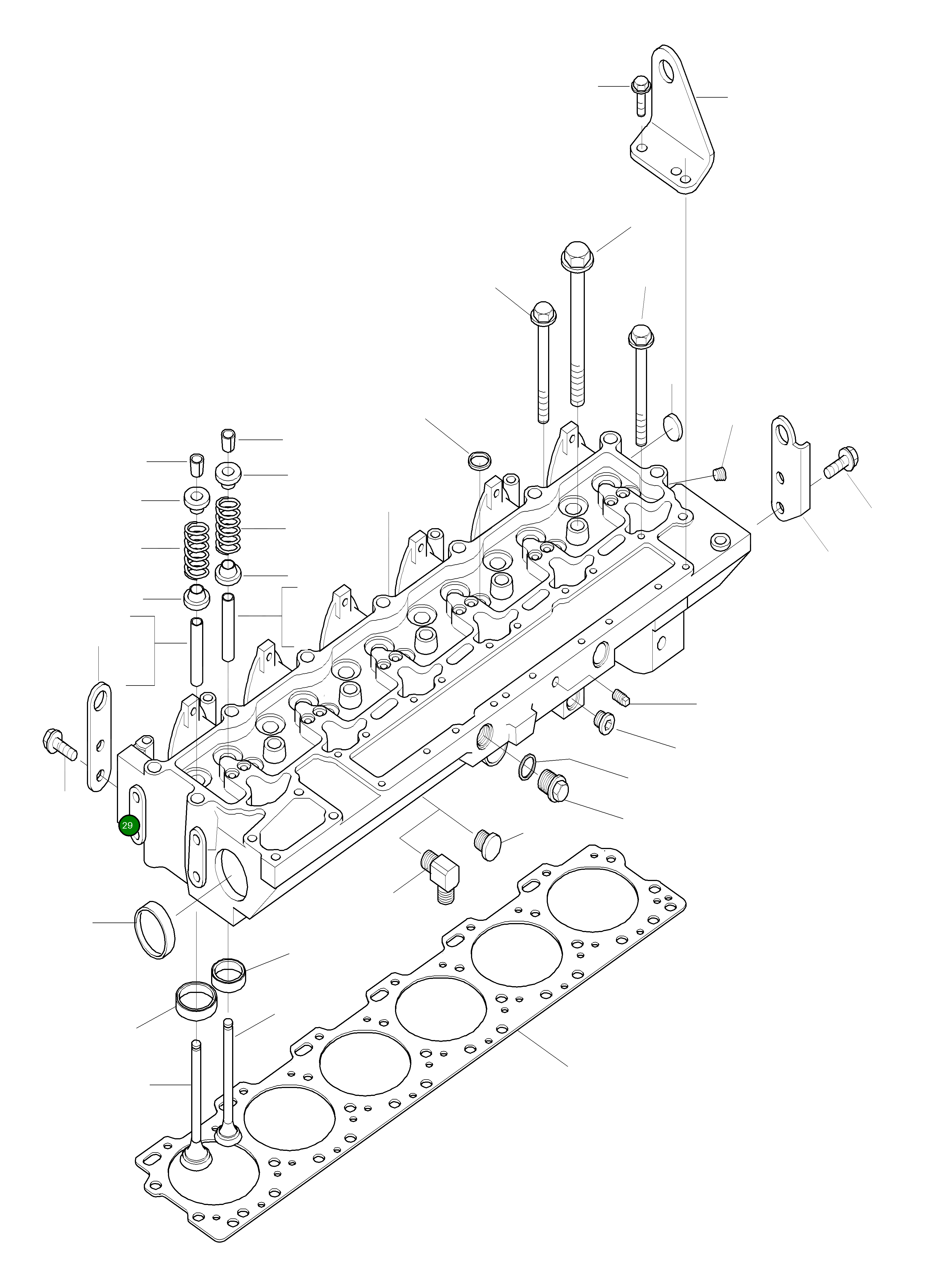Винт CU3901249 Komatsu