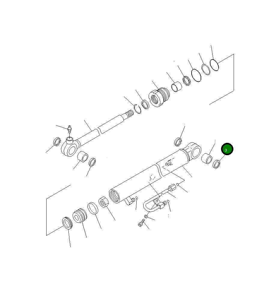 Втулка 707-76-30730 Komatsu