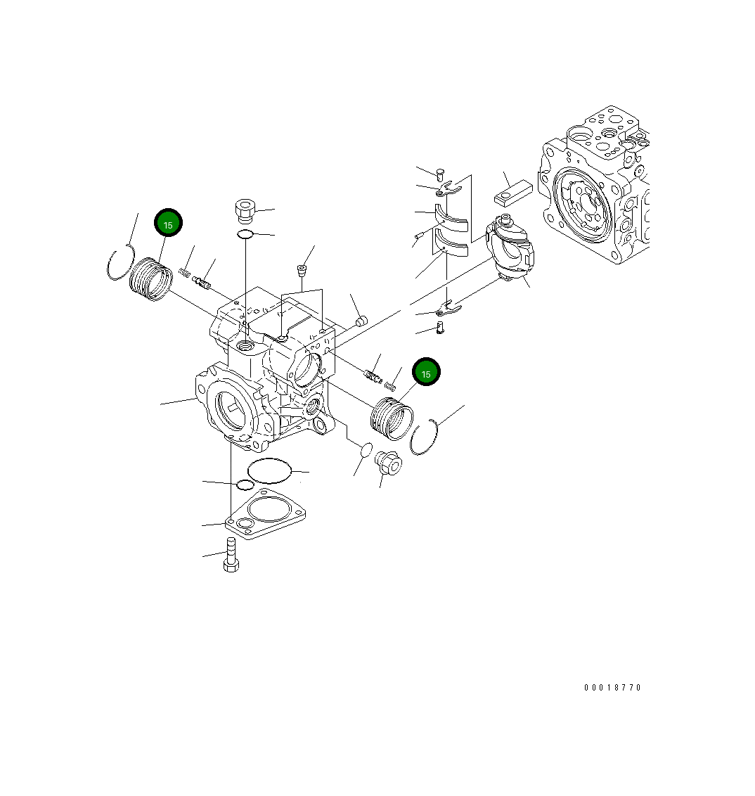 Втулка 720-2M-14310 Komatsu