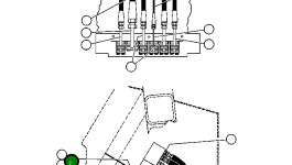 Винт с цилиндрической головкой - M8 X 1.25 X 25 MM0594 Komatsu