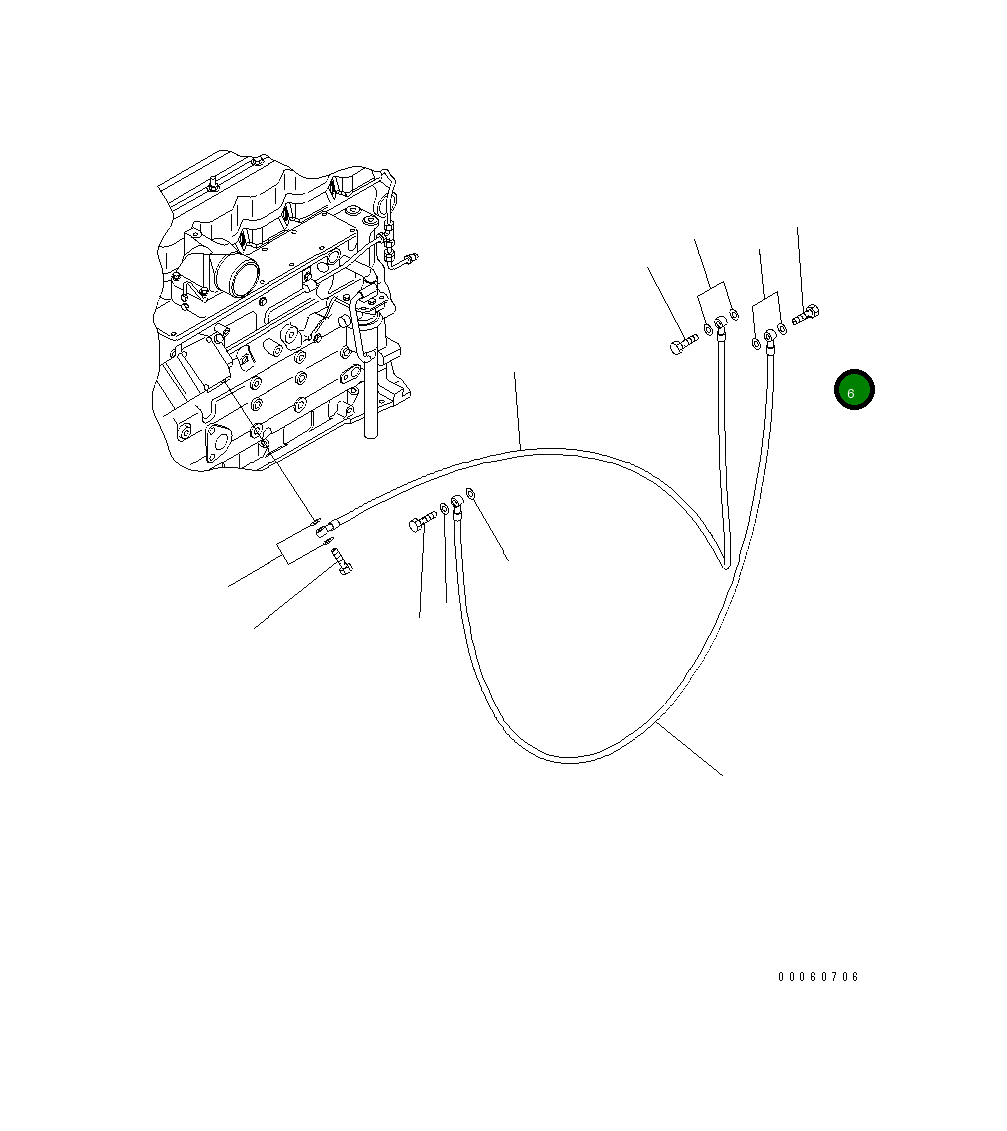 Винт 6754-72-6310 Komatsu