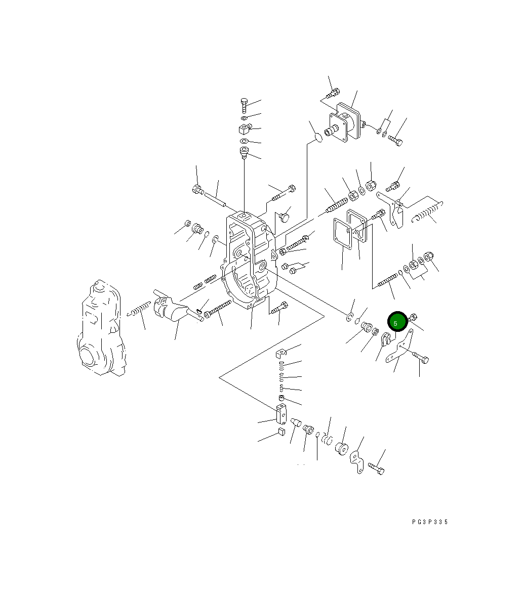Втулка ND090944-0390 Komatsu