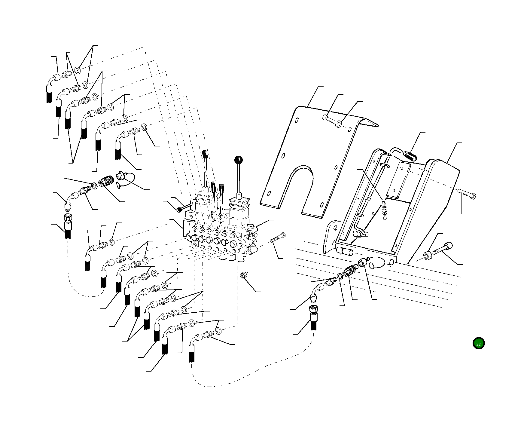 Винт UE0000034 Komatsu