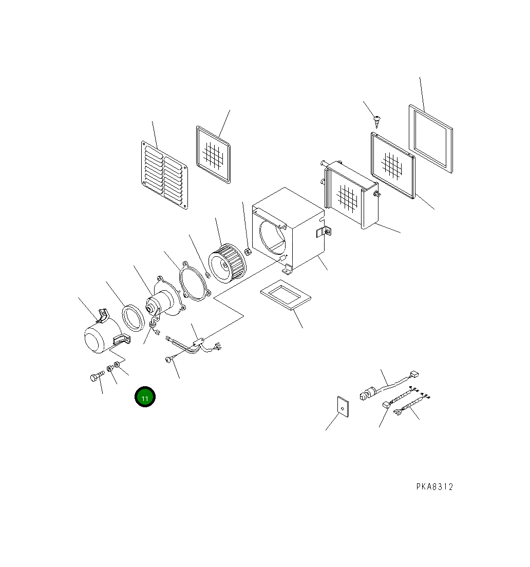 Втулка ND146625-0240 Komatsu