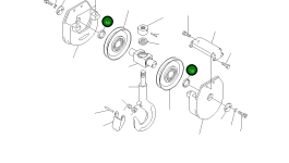 Втулка UN080535040 Komatsu