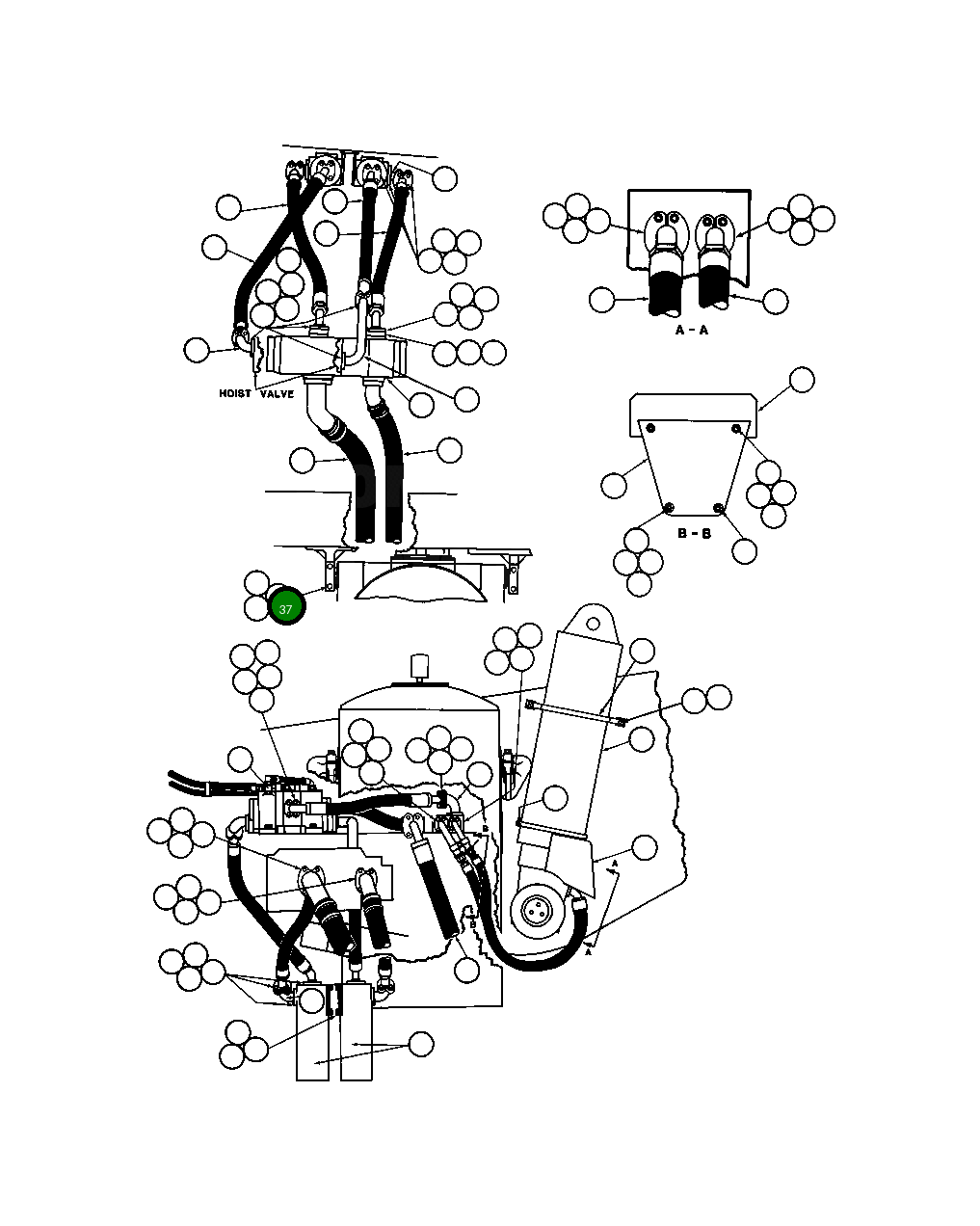 Винт с цилиндрической головкой - 1" - 8NC X 3 1/2" C1669 Komatsu