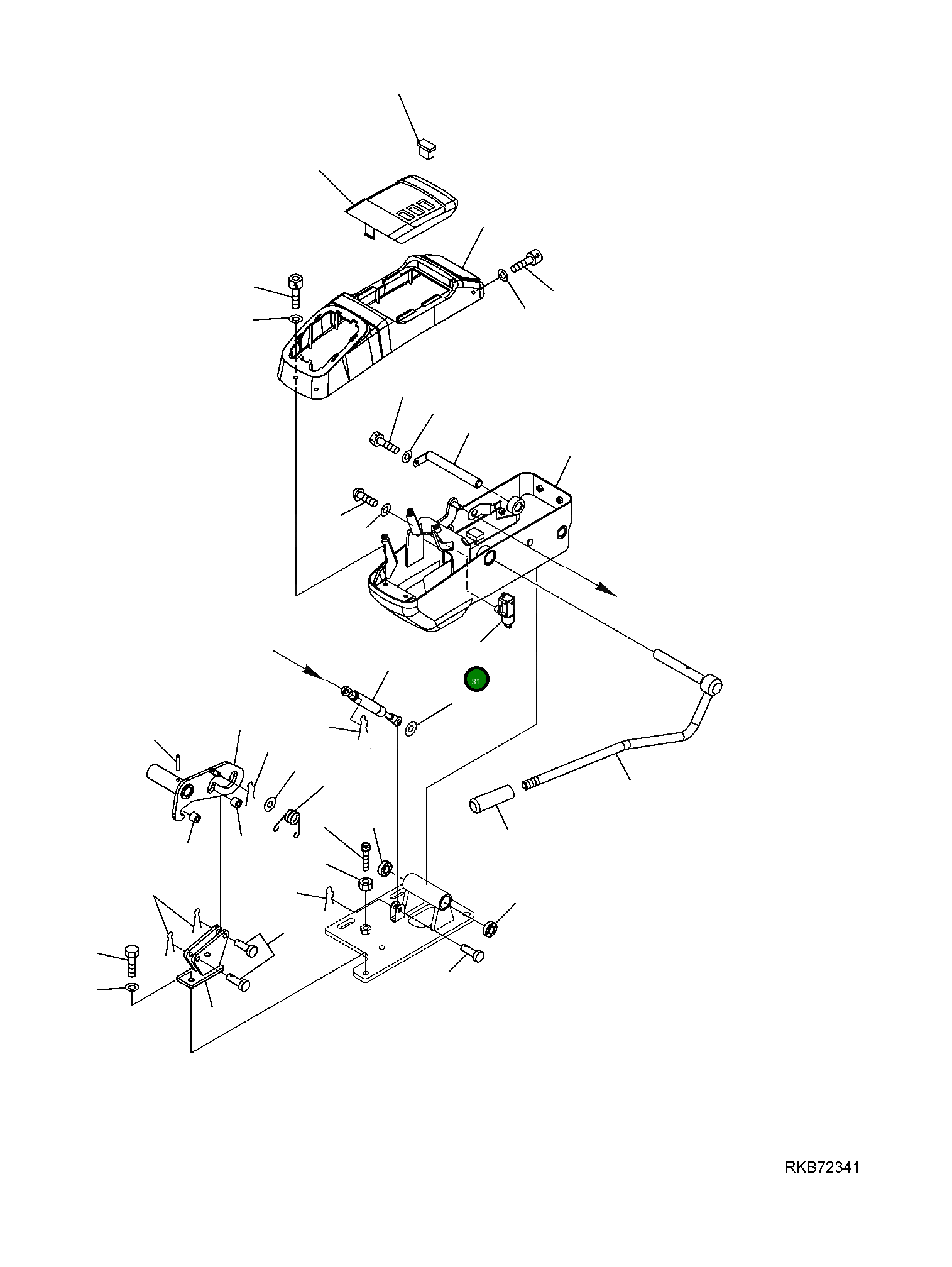 Винт 37A-09-1W059 Komatsu