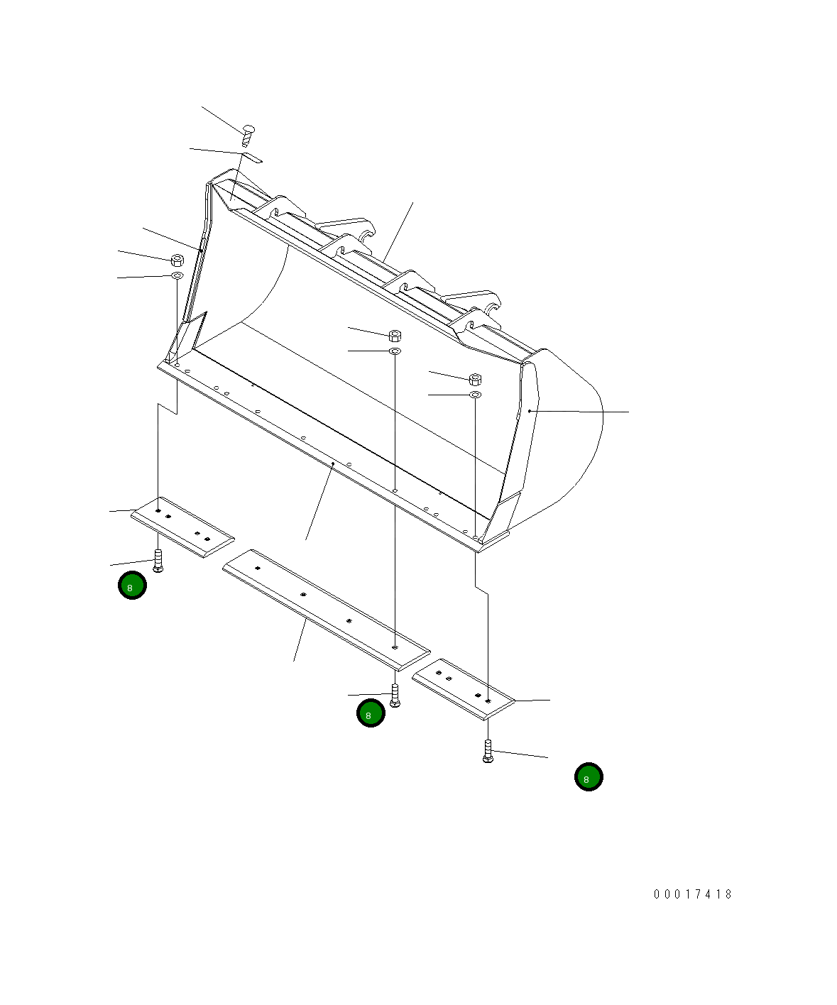 Винт 421-70-H2A10 Komatsu