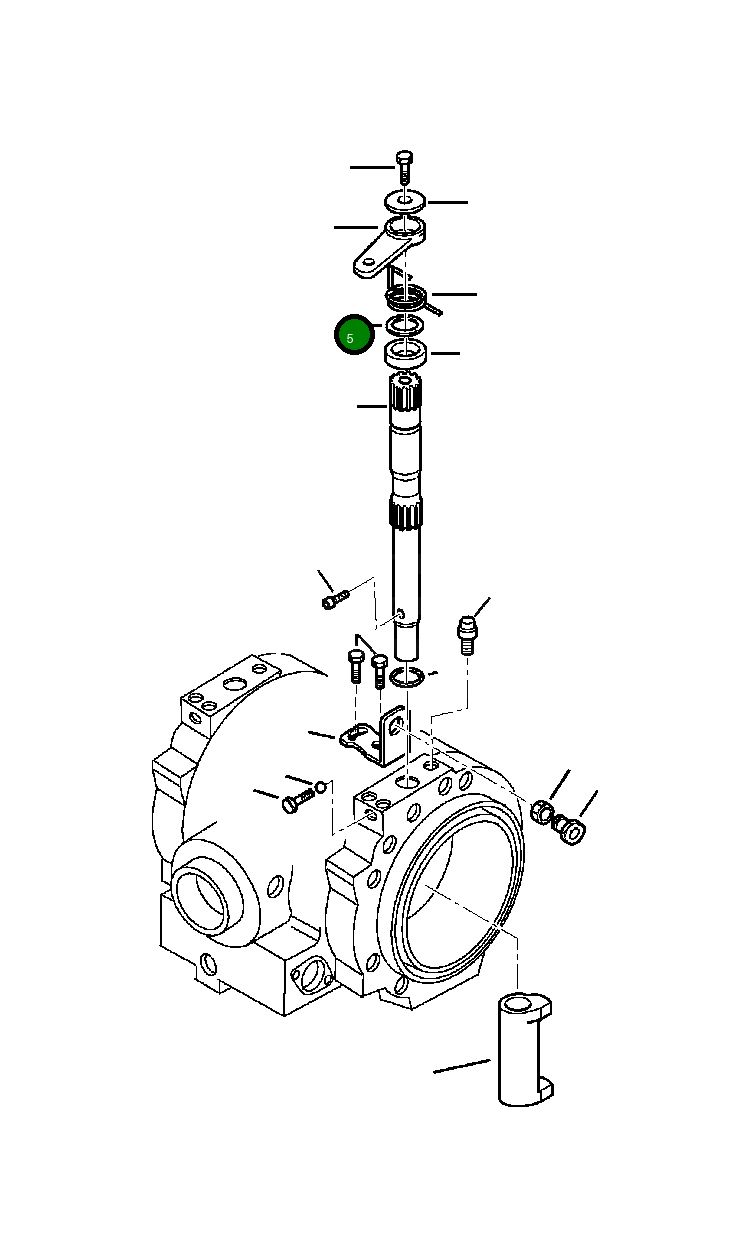 Втулка CA0137861 Komatsu