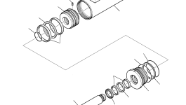 Втулка FDT2485035 Komatsu