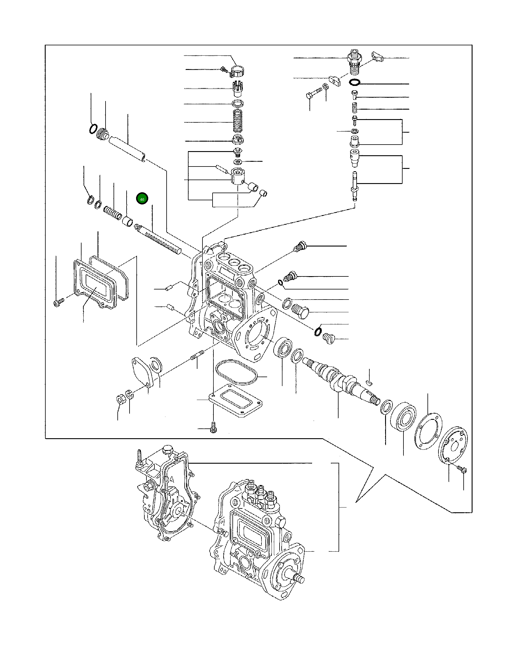 Втулка YM129155-51251 Komatsu