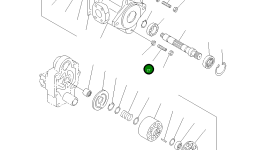 Винт FUTHSA-8X35 Komatsu