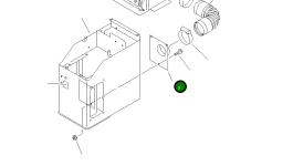 Воздуховод 416-942-2190 Komatsu