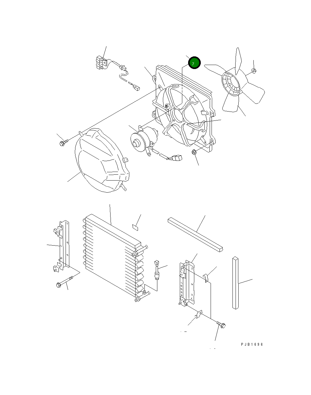 Винт ND91370-05141 Komatsu