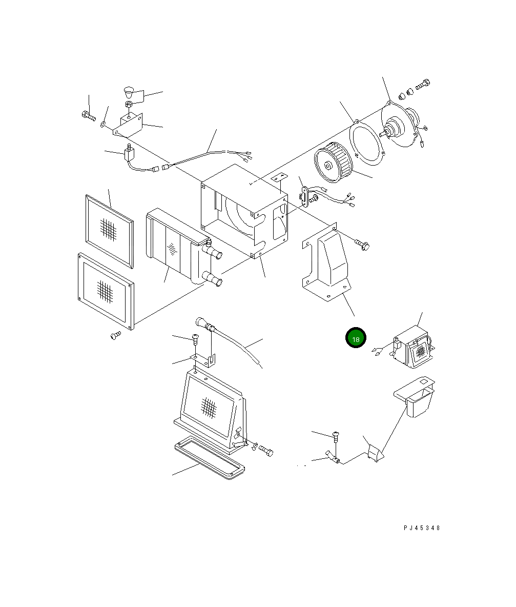 Воздуховод 415-943-1120 Komatsu