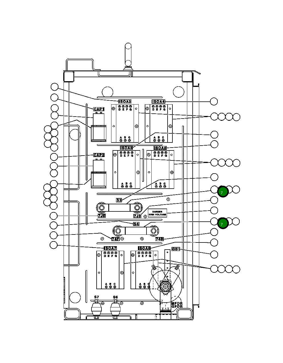 Винт с цилиндрической головкой - 1/2" - 13NC X 1" VC1387 Komatsu